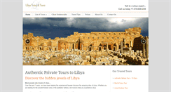 Desktop Screenshot of libyatravelandtours.com